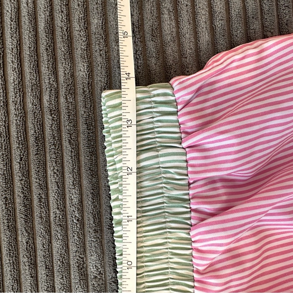 2 PACK - Striped Boxer Shorts | Pink/Orange & Blue/White | size M/L - Picture 5 of 11